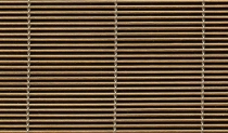 ribbed mesh (vergé) stainless steel/bronze