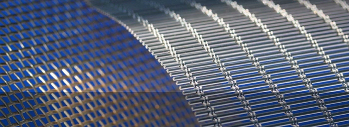 Customised wire cloth made of stainless steel or non-ferrous metal wire